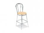 
TULIPAN hocker wood chrome